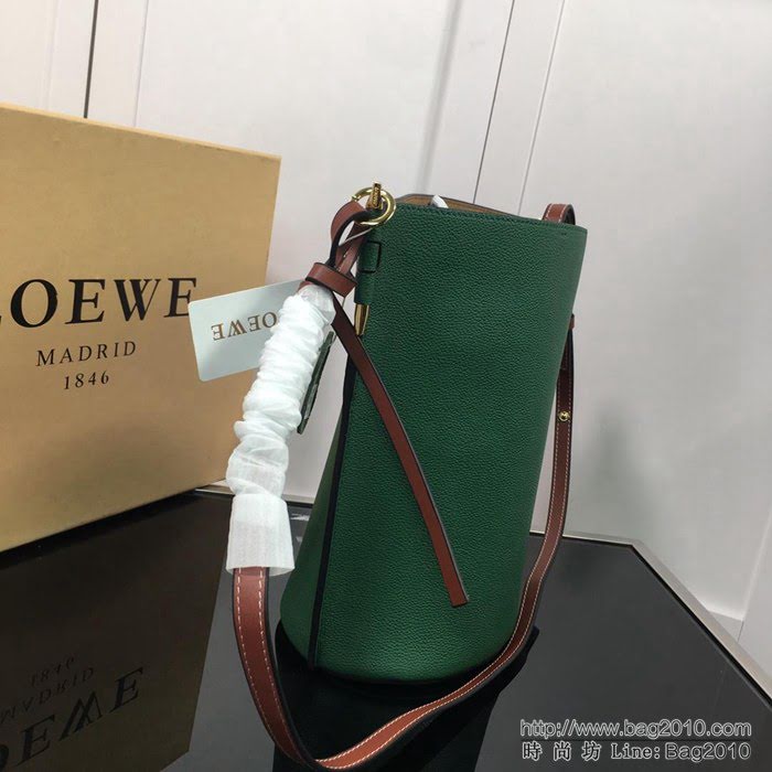 LOEWE羅意威 原單五金 最新geta水桶包 簡單時尚 百搭肩背包 3040  jdl1128